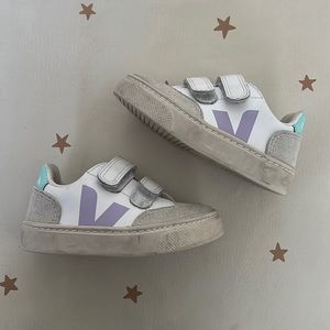 Toddler Girls Veja Velcro Sneakers Eur 22